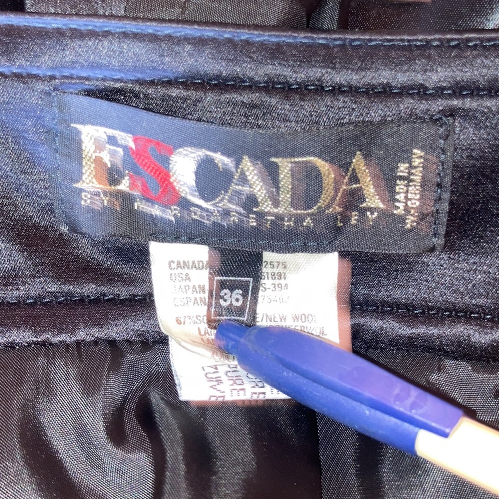Escada skirt suit vintage VGUC - Picture 12 of 13